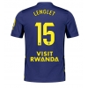 Atletico Madrid Clement Lenglet #15 Gostujuci Dres 2025-26 Kratak Rukav Atletico Madrid Clement Lenglet #15 Gostujuci Dres 2025-26 Kratak Rukav